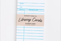 9+ Library Card Templates Psd, Eps | Free & Premium Templates With Library Catalog Card Template