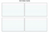 91 How To Create 4X6 Index Card Template Google Docs4X6 Regarding Google Docs Note Card Template