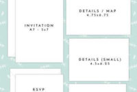96 Standard Wedding Invitations Card Size Formating Pertaining To 11+ Wedding Card Size Template
