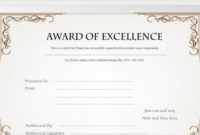 99+ Free Printable Certificate Template Examples In Pdf Intended For Free Free Printable Blank Award Certificate Templates