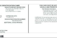 99 Printable Auto Id Card Template Download With Auto Id With Free Auto Insurance Id Card Template