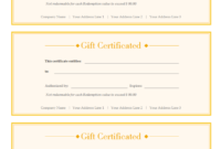 A Free Customizable Gift Voucher Template Is Provided To Throughout Custom Gift Certificate Template