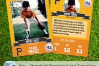 Ace: Baseball Trading Card 2.5&amp;quot; X 3.5&amp;quot; Photoshop Template For Designers, Photographers, Parents, And Coaches With Custom Baseball Cards Template