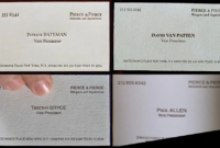 All The Business Cards From American Psycho And There'S A Within Paul Allen Business Card Template