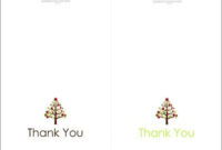 Anna And Blue Paperie: {Free Printable} Holiday Thank You For Christmas Note Card Templates