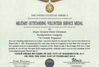 Army Good Conduct Medal Certificate Template 7 Best Throughout Army Good Conduct Medal Certificate Template