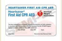 Ashi Cpr Card Template | Vincegray2014 Pertaining To Professional Cpr Card Template