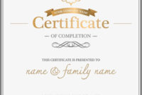 Atmosphere Retro European Style Border Certificates, Diploma With Certificate Of Authorization Template