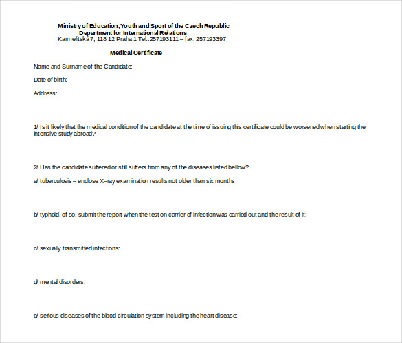 Australian Doctors Certificate Template (3 For Australian Within Quality Australian Doctors Certificate Template