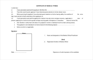 Australian Doctors Certificate Template (6) Templates In Australian Doctors Certificate Template