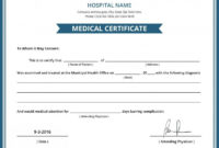 Australian Doctors Certificate Template In 2020 | Doctors Within Australian Doctors Certificate Template