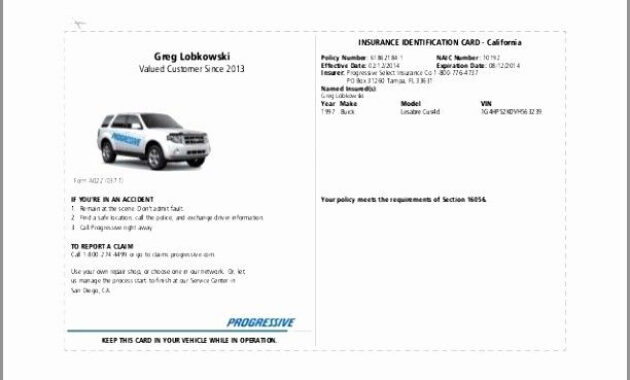 Auto Insurance Card Template Pdf Fresh Illinois Fake For Free Fake Auto Insurance Card Template