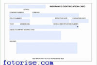 Automobile Insurance Card Template Inspirational Fake Social For Best Fake Auto Insurance Card Template Download