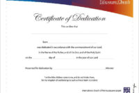 Baby Dedication Certificate Template 21+ Free Word, Pdf In Baby Christening Certificate Template