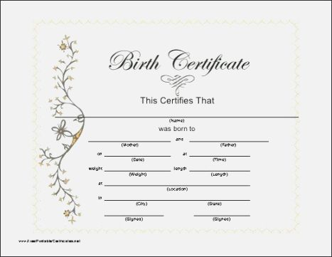 Baby Doll Birth Certificate Template (1) Templates Example Intended For Baby Doll Birth Certificate Template