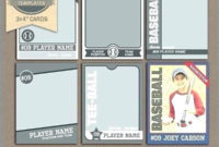 Baseball Card Size Template Best Of Baseball Card Template For Quality Baseball Card Size Template