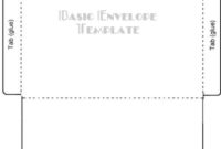 Basicenvelopetemplate 1 (Image Jpeg, 593 × 900 Pixels Intended For Envelope Templates For Card Making
