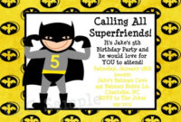 Batman Party | Batman Birthday, Batman Birthday Party, Free Intended For Batman Birthday Card Template