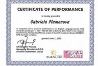 Best Performance Certificate Template In 2020 | Certificate Throughout Best Performance Certificate Template