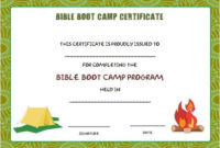 Bible Boot Camp Certificate | Certificate Templates Pertaining To Boot Camp Certificate Template