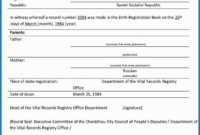 Birth Certificate Translation Template Uscis (12 In Quality Uscis Birth Certificate Translation Template