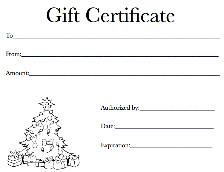 Black And White Gift Certificate Template Free (2 Throughout Professional Black And White Gift Certificate Template Free