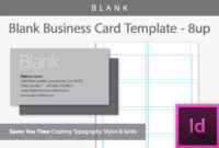 Blank Business Card Indesign Template Within Best Plain Business Card Template