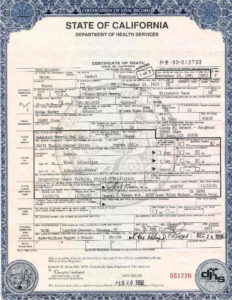 Blank Death Certificates Templates | | Fake Birth In Fake Death Certificate Template