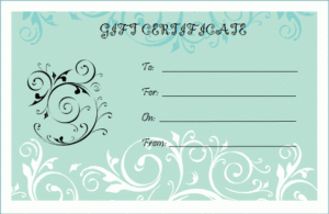 Blank Gift Certificate.gif (591×384) | Free Gift Certificate Within Yoga Gift Certificate Template Free