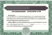 Blank Llc Membership Certificates | Corpex (Pack Of 20) Throughout Llc Membership Certificate Template
