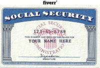 Blank Social Security Card Template Download Certificate Regarding Best Social Security Card Template Pdf