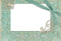 Blue Snowflakes | Christmas Card Templates Free, Christmas Inside Christmas Photo Cards Templates Free Downloads