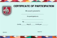 Boot Camp Participation Certificate | Certificate Templates Within Boot Camp Certificate Template
