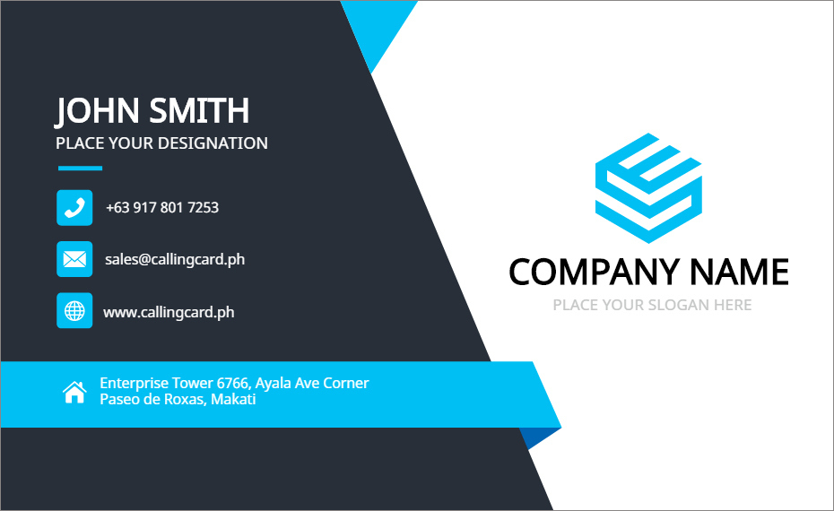 Business Card Template Free Vector – Personalized Design For 11+ Calling Card Free Template