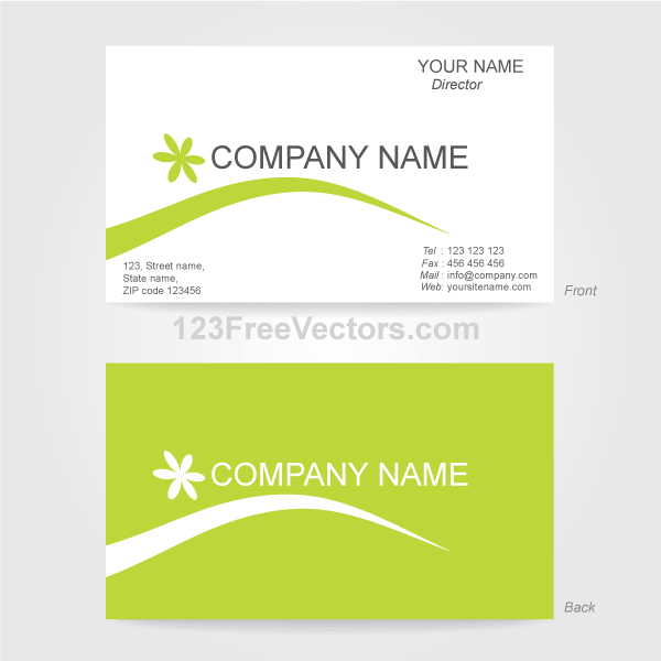 Business Card Template Illustrator For Free Visiting Card Illustrator Templates Download
