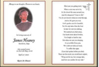 Business Card Word Template Funeral Prayer Card Template With Professional Prayer Card Template For Word