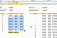 Calculating Credit Card Payments In Excel Youtube Within Throughout Best Credit Card Interest Calculator Excel Template