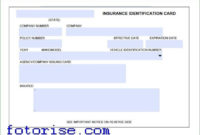 Car Insurance Card Template Download Fotorise Intended For Inside 11+ Fake Car Insurance Card Template