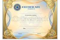 Certificate (Horizontal) Jpeg Throughout High Resolution Certificate Template