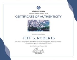 Certificate Of Authenticity: Templates, Design Tips, Fake With Regard To Certificate Of Authenticity Photography Template