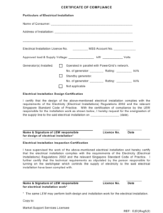 Certificate Of Compliance Template Download Printable Pdf For Certificate Of Compliance Template