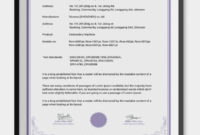 Certificate Of Conformance Template 9+ Word, Psd, Ai With Regard To Certificate Of Conformance Template Free