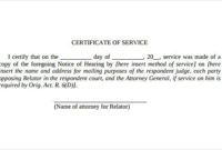 Certificate Of Service Template 8+ Download Free Documents With Employee Certificate Of Service Template