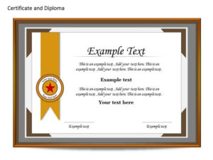Certificate Template Powerpoint Free | The Highest Quality For Quality Powerpoint Award Certificate Template