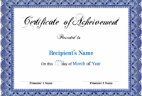 Certificate Template Word | Awards Certificates Template Intended For Printable Microsoft Word Award Certificate Template