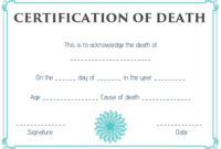 Certificates Archives Page 13 Of 122 Template Sumo Within 11+ Baby Death Certificate Template