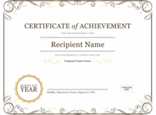 Certificates Office In Quality Microsoft Office Certificate Templates Free