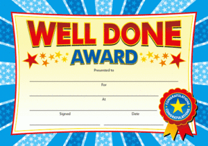Certificates Well Done Award | Certificate Templates Within Quality Good Job Certificate Template
