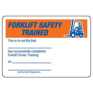 Certification Photo Wallet Cards Forklift Safety Trained With 11+ Forklift Certification Card Template