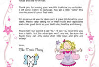 Children'S Personalized Tooth Fairydianesdigitaldesigns Within Free Tooth Fairy Certificate Template